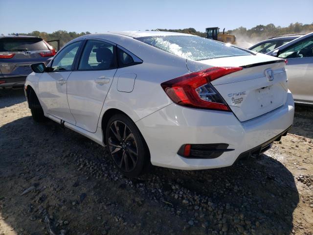 2HGFC2F83KH563506 - 2019 HONDA CIVIC SPORT 白色 照片 3