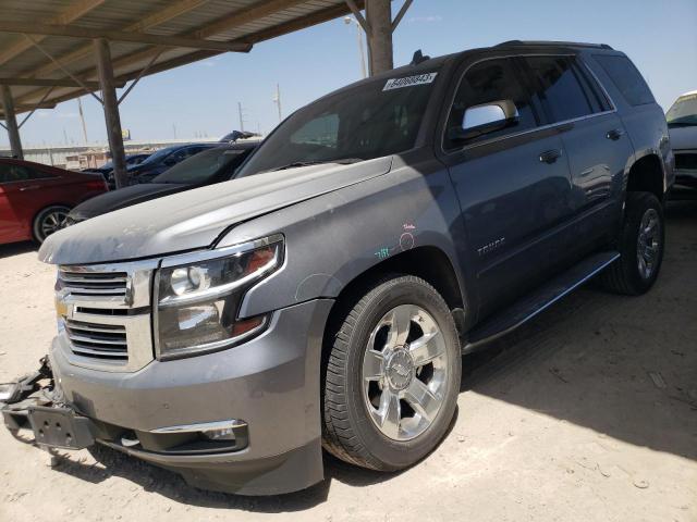 1GNSCCKC1JR370158 - 2018 CHEVROLET TAHOE C1500 PREMIER GRAY photo 1