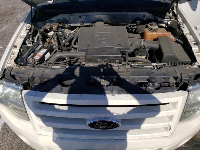 1FMFK19547LA32625 - 2007 FORD EXPEDITION EL LIMITED WHITE photo 11