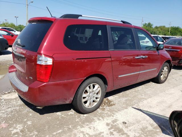 KNDMH4C3XA6325938 - 2010 KIA SEDONA EX BURGUNDY photo 3