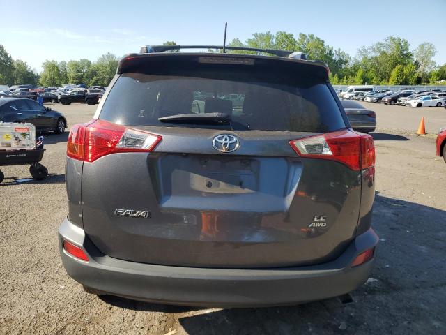 JTMBFREV4ED064171 - 2014 TOYOTA RAV4 LE GRAY photo 6