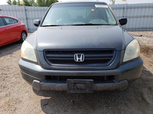 2HKYF18565H526263 - 2005 HONDA PILOT EXL BLUE photo 5