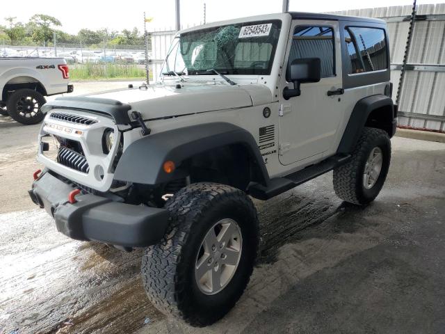 1C4AJWAGXDL563934 - 2013 JEEP WRANGLER SPORT WHITE photo 1