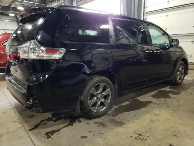 5TDEZ3DC1LS237213 - 2020 TOYOTA SIENNA SE BLACK photo 3