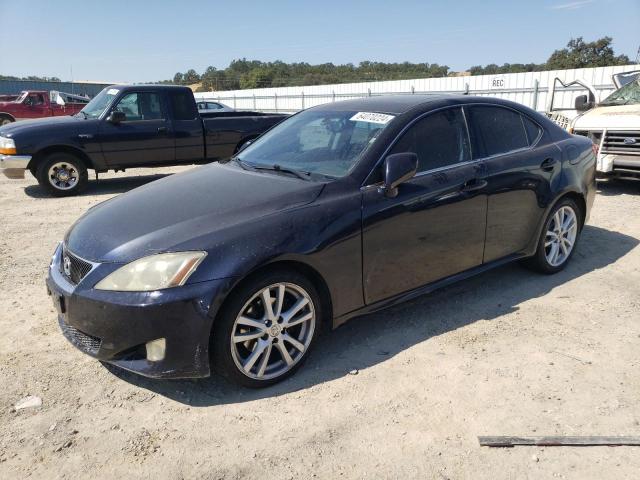 JTHBK262575029402 - 2007 LEXUS IS 250 BLUE photo 1