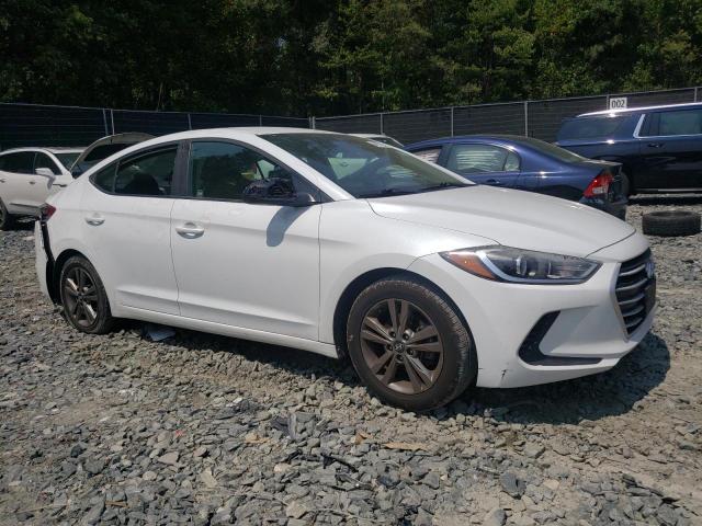 5NPD84LF4JH240593 - 2018 HYUNDAI ELANTRA SEL WHITE photo 4