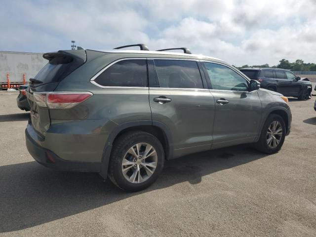 5TDJKRFH0FS112755 - 2015 TOYOTA HIGHLANDER XLE GRAY photo 3