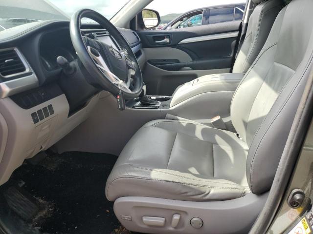 5TDJKRFH0FS112755 - 2015 TOYOTA HIGHLANDER XLE GRAY photo 7