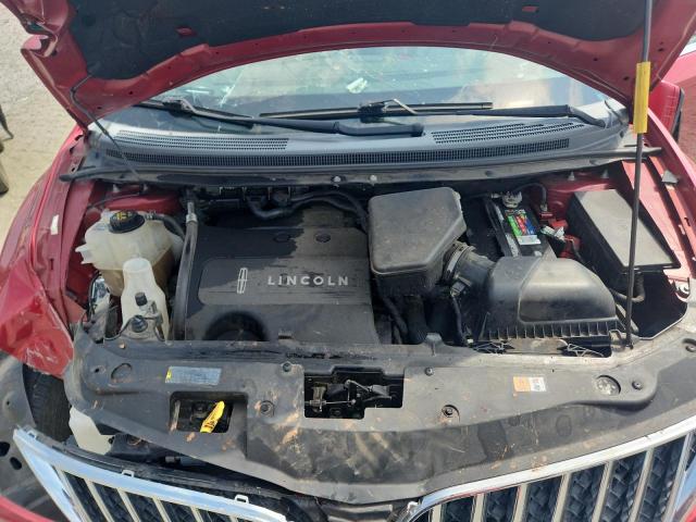 2LMDJ6JK9CBL10670 - 2012 LINCOLN MKX RED photo 11