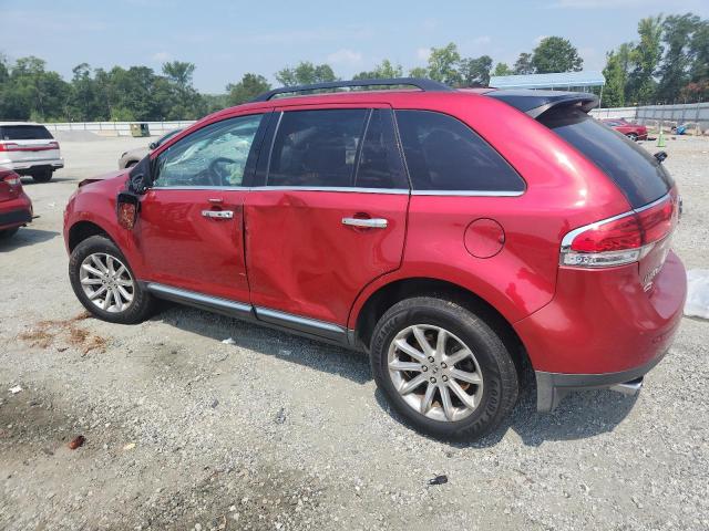2LMDJ6JK9CBL10670 - 2012 LINCOLN MKX RED photo 2