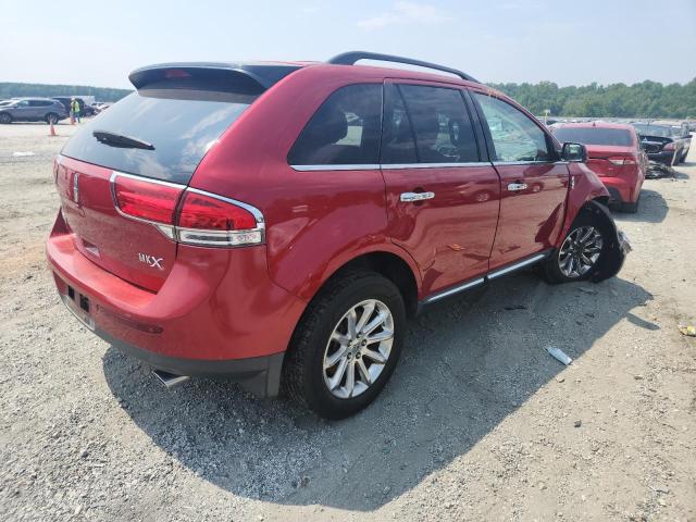 2LMDJ6JK9CBL10670 - 2012 LINCOLN MKX RED photo 3