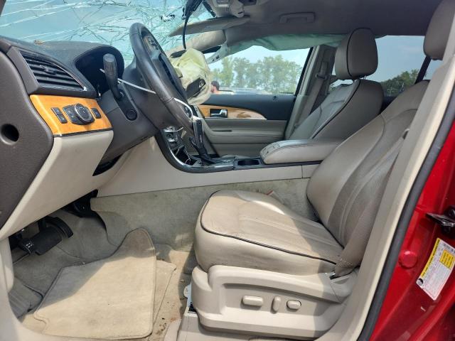 2LMDJ6JK9CBL10670 - 2012 LINCOLN MKX RED photo 7