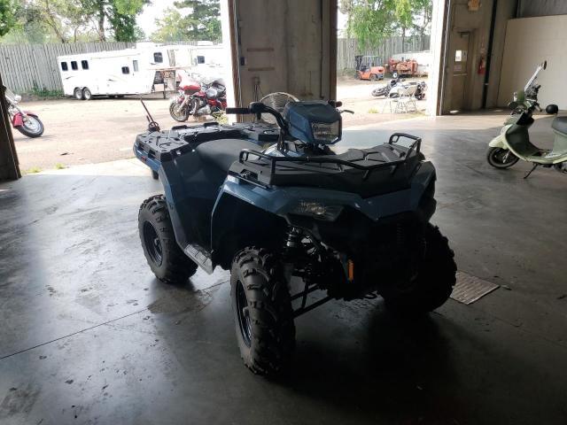 4XASEA505MA713184 - 2021 POLARIS SPORTSMAN 450 H.O. BLUE photo 1