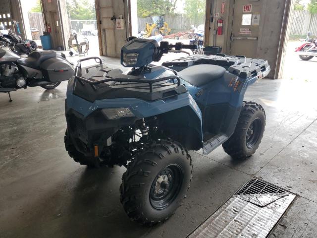 4XASEA505MA713184 - 2021 POLARIS SPORTSMAN 450 H.O. BLUE photo 2