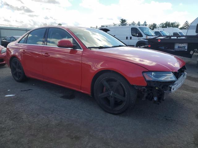 WAUMK78K99N010999 - 2009 AUDI A4 PRESTIGE RED photo 4