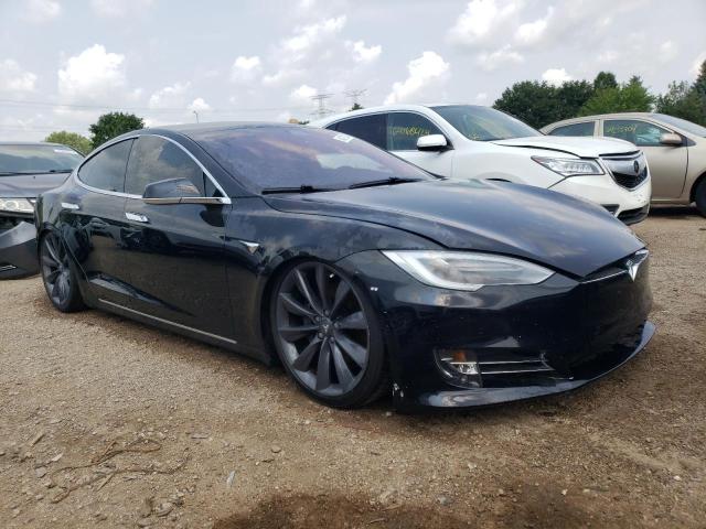 5YJSA1E28JF274328 - 2018 TESLA MODEL S 黑色 照片 4