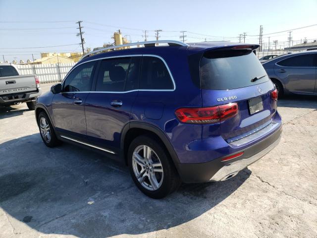 W1N4M4HB7LW024485 - 2020 MERCEDES-BENZ GLB 250 4MATIC BLUE photo 2