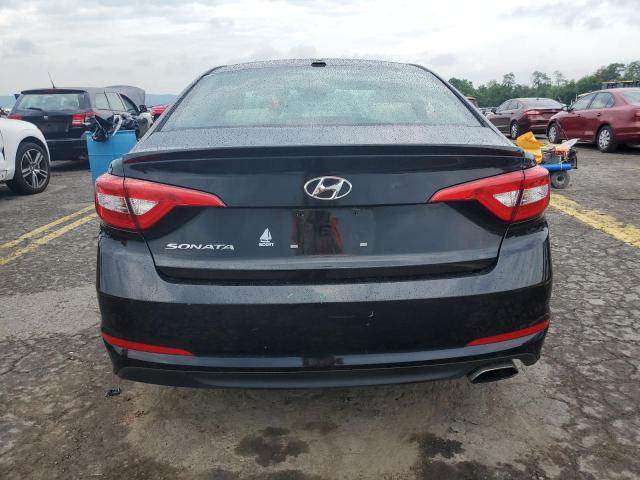 5NPE24AF6FH123128 - 2015 HYUNDAI SONATA SE BLACK photo 6