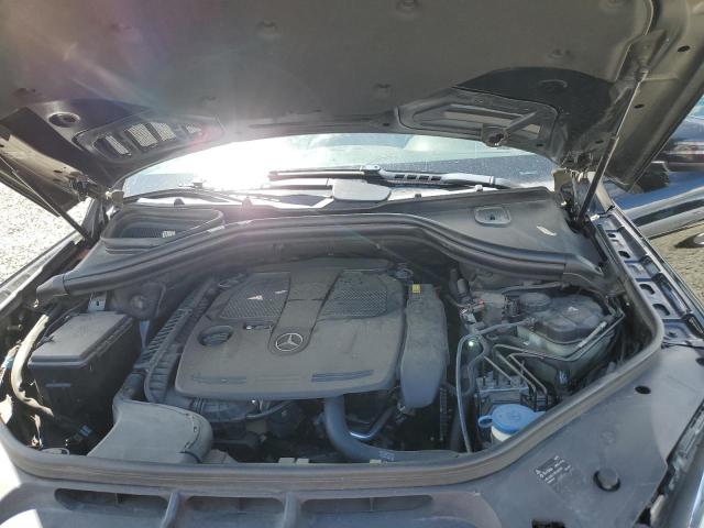 4JGDA5HB6CA036285 - 2012 MERCEDES-BENZ ML 350 4MATIC BLACK photo 12