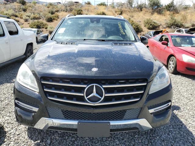 4JGDA5HB6CA036285 - 2012 MERCEDES-BENZ ML 350 4MATIC BLACK photo 5