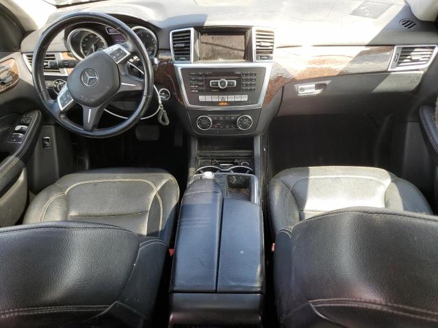 4JGDA5HB6CA036285 - 2012 MERCEDES-BENZ ML 350 4MATIC BLACK photo 8