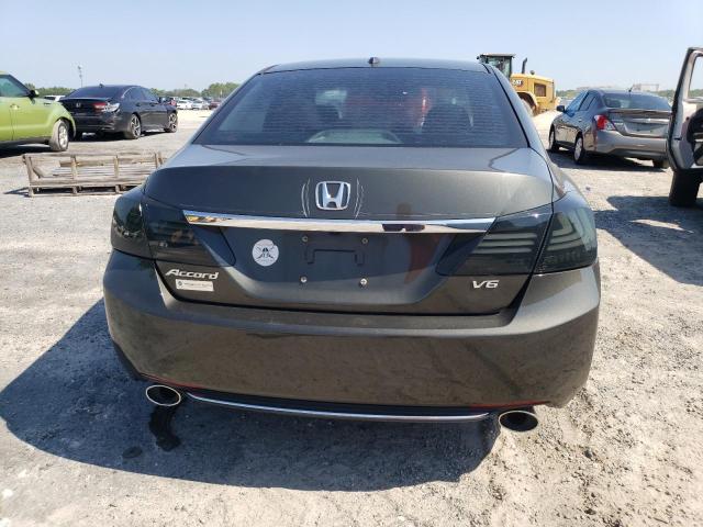 1HGCR3F83DA000898 - 2013 HONDA ACCORD EXL GRAY photo 6