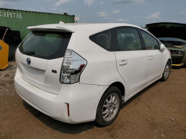 JTDZN3EU8E3310117 - 2014 TOYOTA PRIUS V WHITE photo 3