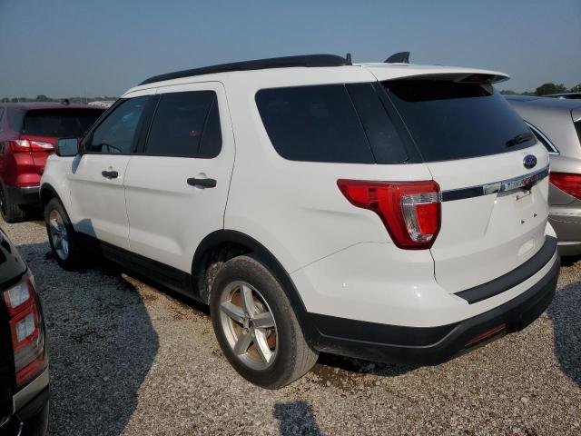 1FM5K8B88KGA11917 - 2019 FORD EXPLORER WHITE photo 2