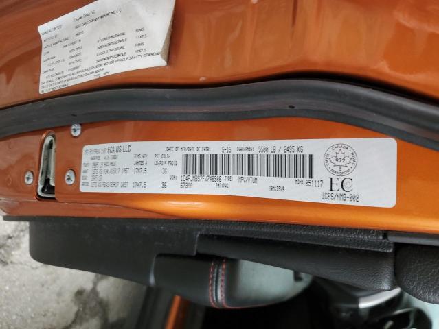 1C4PJMBS7FW746906 - 2015 JEEP CHEROKEE TRAILHAWK Narıncı foto 12