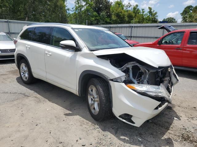 5TDYKRFH6FS113651 - 2015 TOYOTA HIGHLANDER LIMITED WHITE photo 4