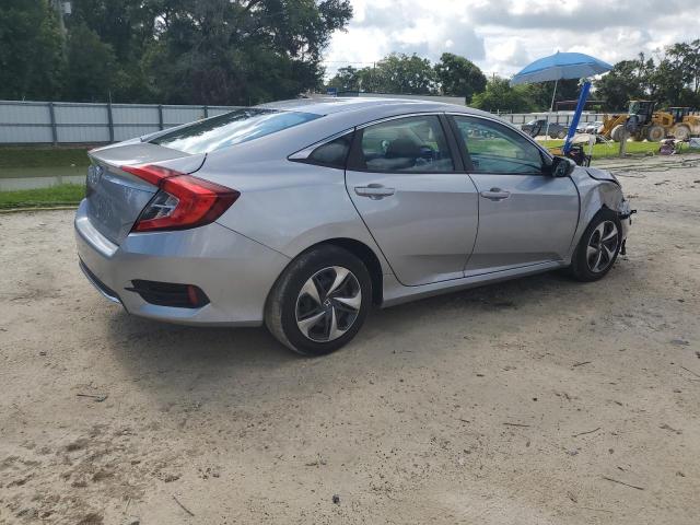 2HGFC2F62MH541921 - 2021 HONDA CIVIC LX SILVER photo 3