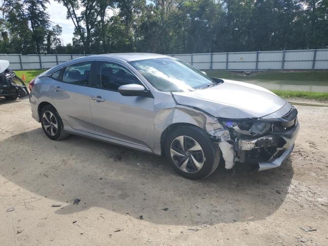 2HGFC2F62MH541921 - 2021 HONDA CIVIC LX SILVER photo 4