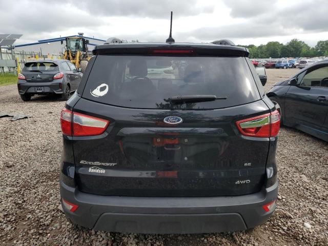 MAJ6P1UL7JC198954 - 2018 FORD ECOSPORT SE შავი ფოტო 6