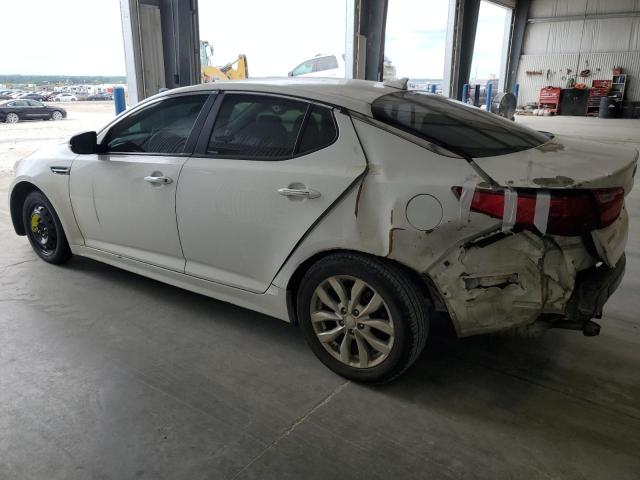 5XXGM4A73FG442932 - 2015 KIA OPTIMA LX WHITE photo 2