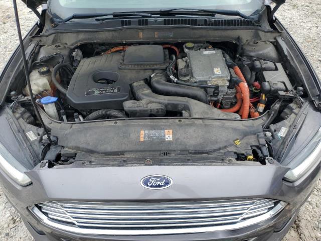 3FA6P0SU1DR332157 - 2013 FORD FUSION TITANIUM PHEV GRAY photo 11