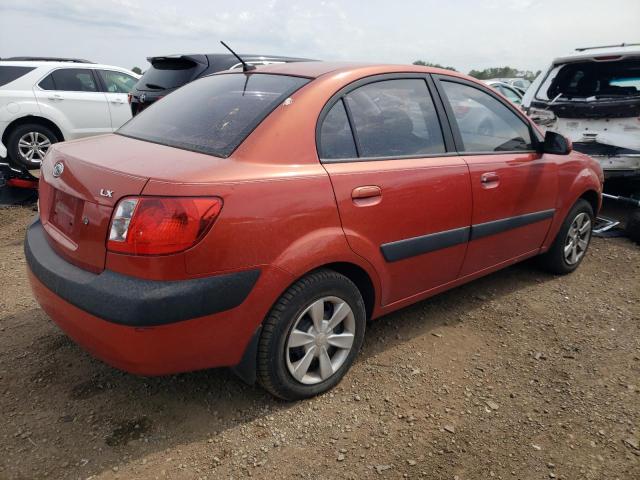 KNADE123576213773 - 2007 KIA RIO BASE RED photo 3