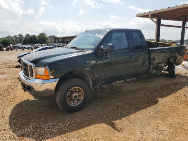 1FTSX31SX1EB48084 - 2001 FORD F350 SRW SUPER DUTY GREEN photo 1