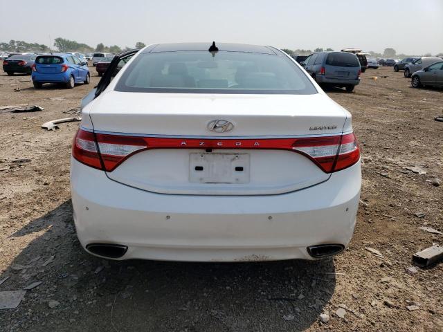 KMHFH4JG1EA383031 - 2014 HYUNDAI AZERA GLS WHITE photo 6