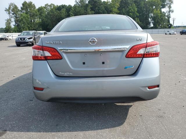 3N1AB7APXEL639180 - 2014 NISSAN SENTRA S SILVER photo 6