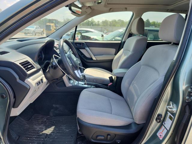 JF2SJAEC3JH522561 - 2018 SUBARU FORESTER 2.5I PREMIUM Vert photo 7