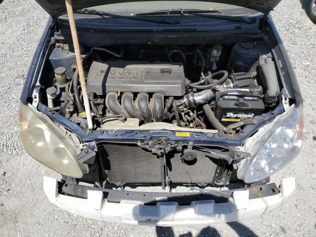 JTDBR32E252063170 - 2005 TOYOTA COROLLA CE BLUE photo 11