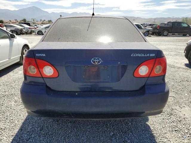 JTDBR32E252063170 - 2005 TOYOTA COROLLA CE BLUE photo 6