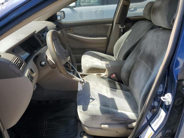 JTDBR32E252063170 - 2005 TOYOTA COROLLA CE BLUE photo 7