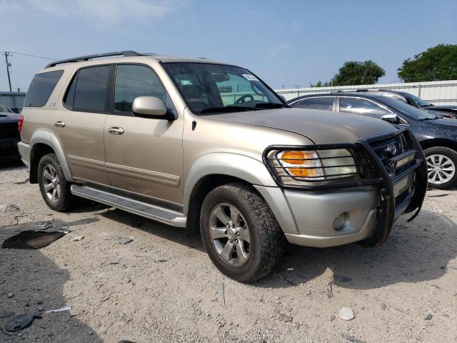 5TDBT44A63S182251 - 2003 TOYOTA SEQUOIA SR5 TAN photo 4