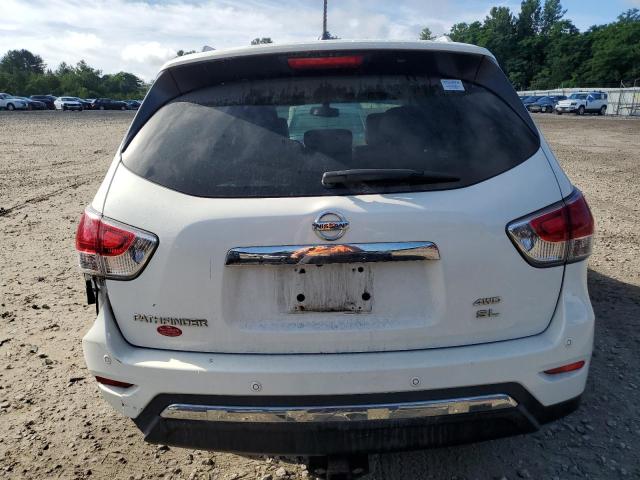 5N1AR2MM3EC614643 - 2014 NISSAN PATHFINDER S WHITE photo 6