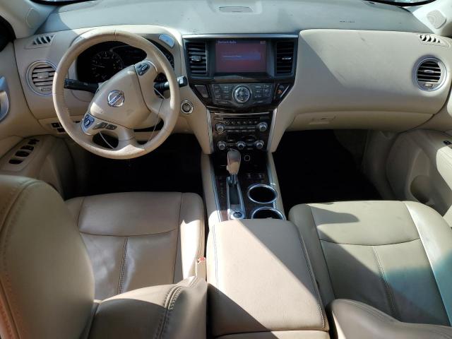 5N1AR2MM3EC614643 - 2014 NISSAN PATHFINDER S WHITE photo 8