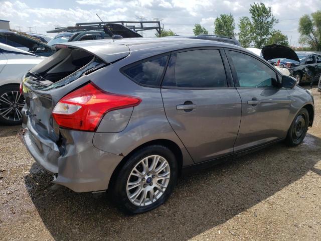 1FAHP3K2XCL136076 - 2012 FORD FOCUS SE GRAY photo 3