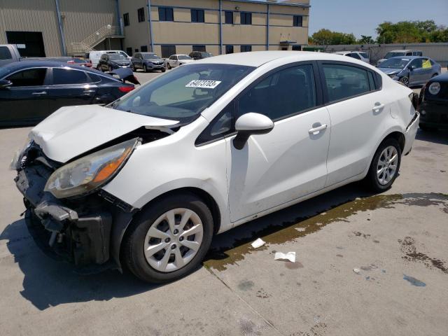 KNADM4A35C6041941 - 2012 KIA RIO LX WHITE photo 1