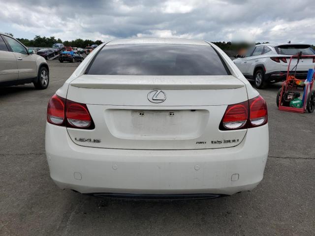 JTHCH96S760012284 - 2006 LEXUS GS 300 WHITE photo 6