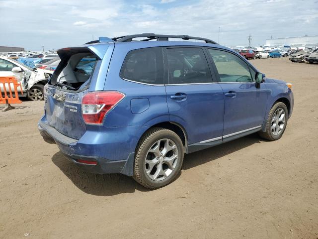 JF2SJAVC6GH530291 - 2016 SUBARU FORESTER 2.5I TOURING BLUE photo 3